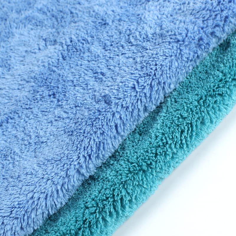 Asciugamano per auto in pile corallo ad alta densità 2PK 550GSM/asciugamano sportivo/pulizia cucina/pulizia bagno